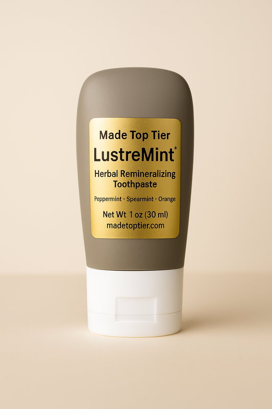 LustreMint™ Herbal Remineralizing Toothpaste – Made Top Tier Luxury Wellness